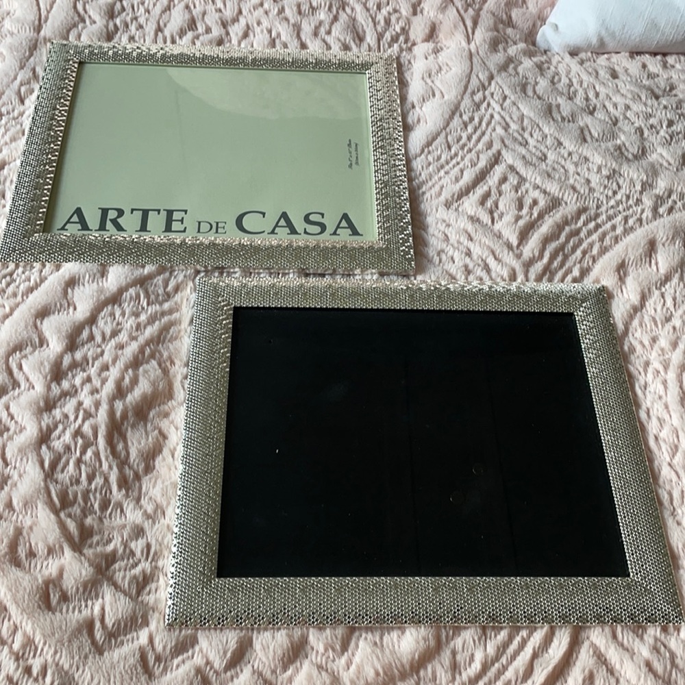 SILVER picture frames